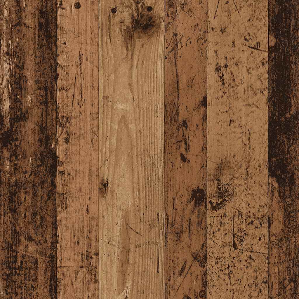 Escritorio De Madera De Ingeniería Envejecida 100X45X75 Cm