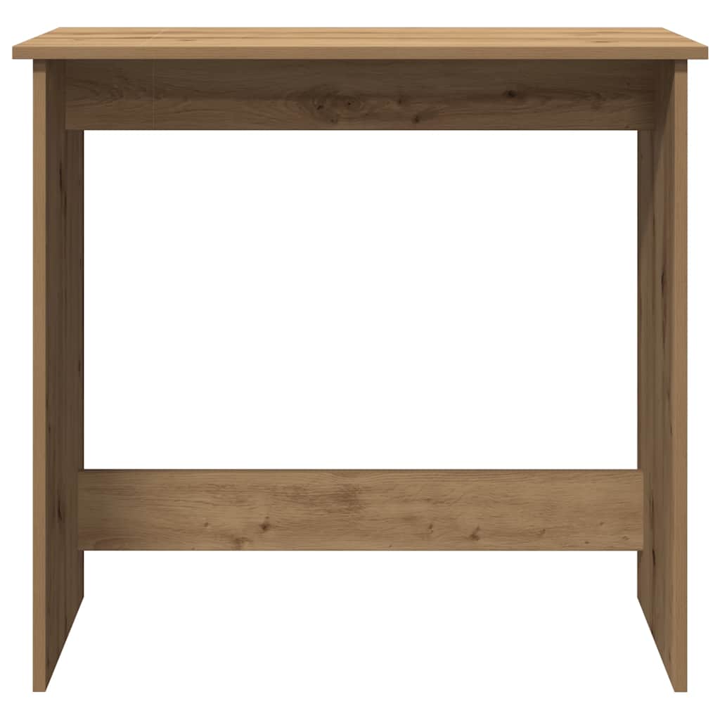Escritorio De Madera De Ingeniería Roble Artesano 80X40X75 Cm