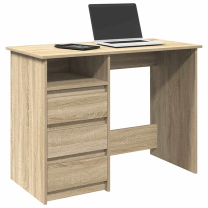 Escritorio De Madera De Ingeniería 102X50X75 Cm
