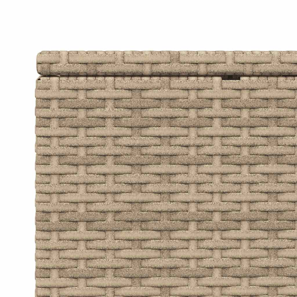 Tumbona Con Cojín Flotante Ratán Sintético Beige