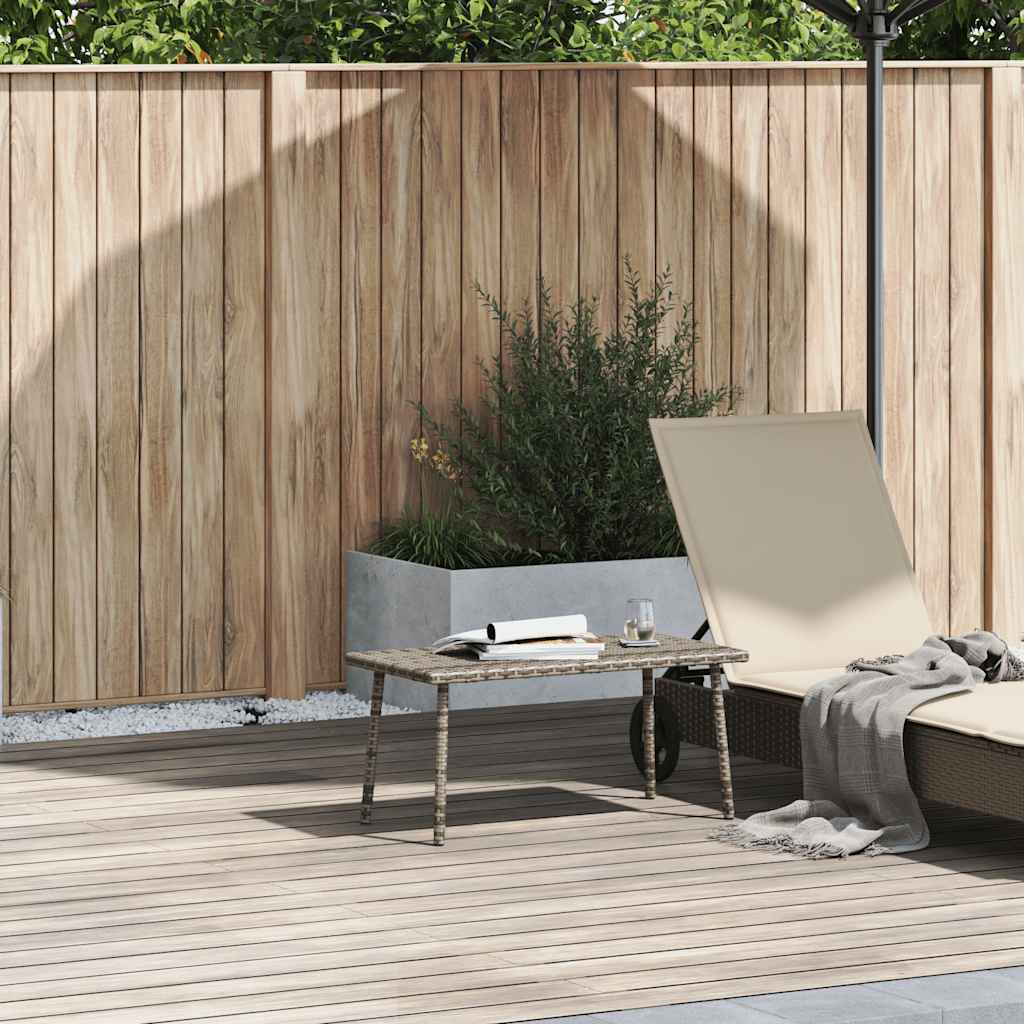 Mesa Centro Jardín Rectangular 80X40X37Cm