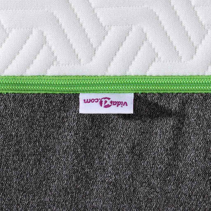 Colchón Y Gris Tela Jacquard
