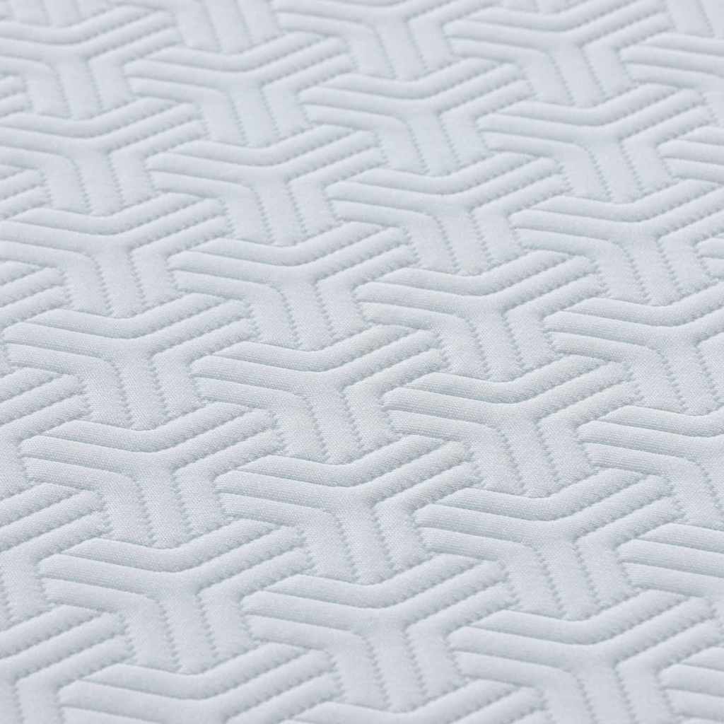 Colchón Y Gris Tela Jacquard