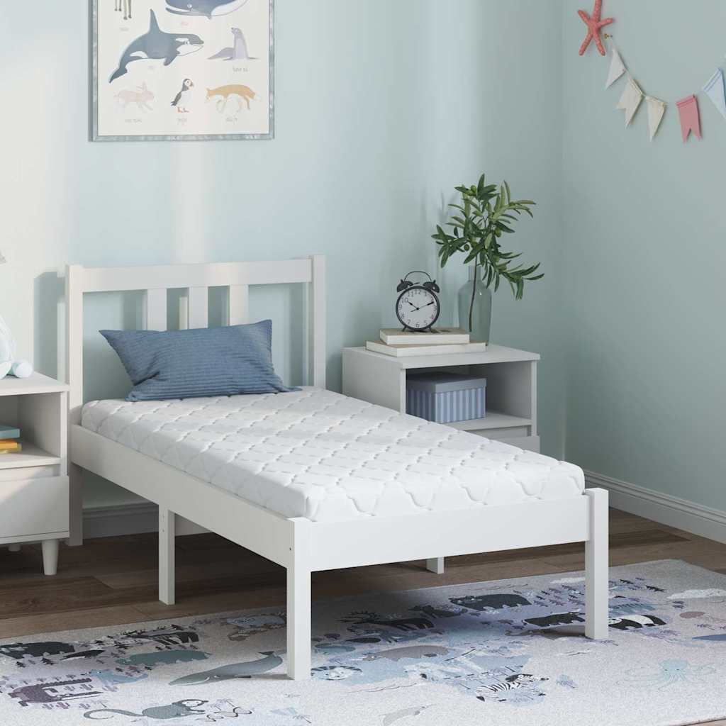 Colchón 70 X 140 Cm Tela Jacquard