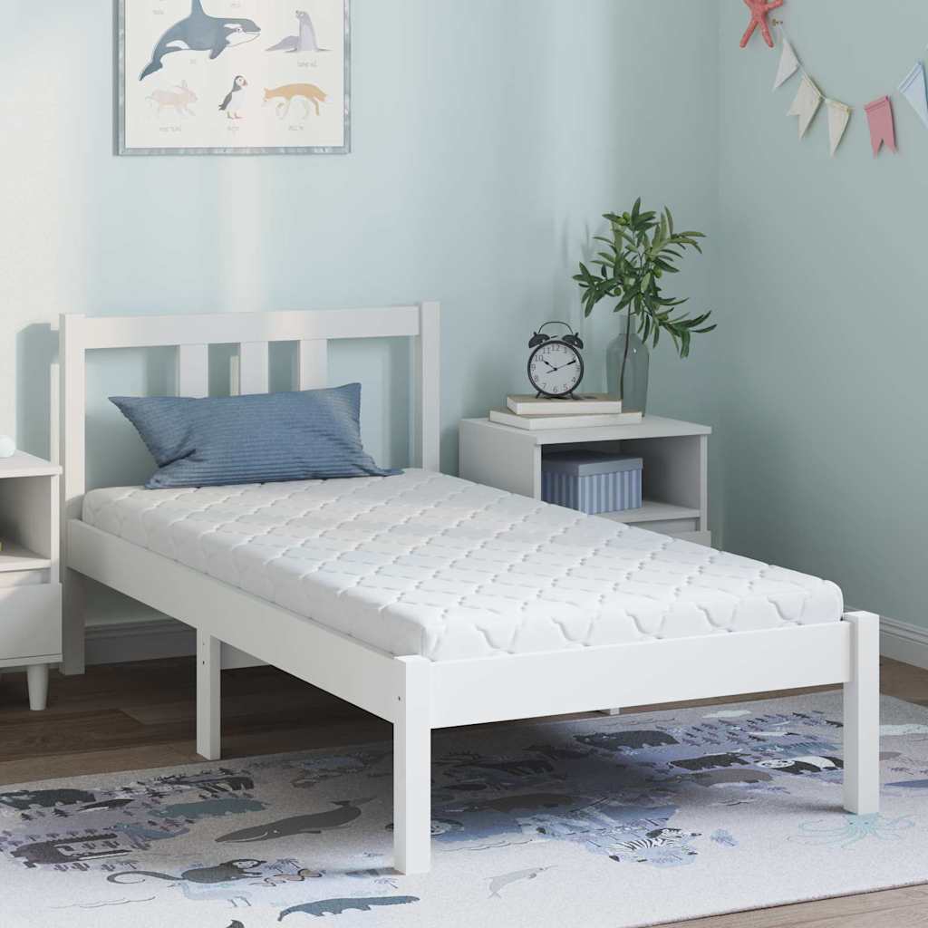 Colchón 70 X 140 Cm Tela Jacquard