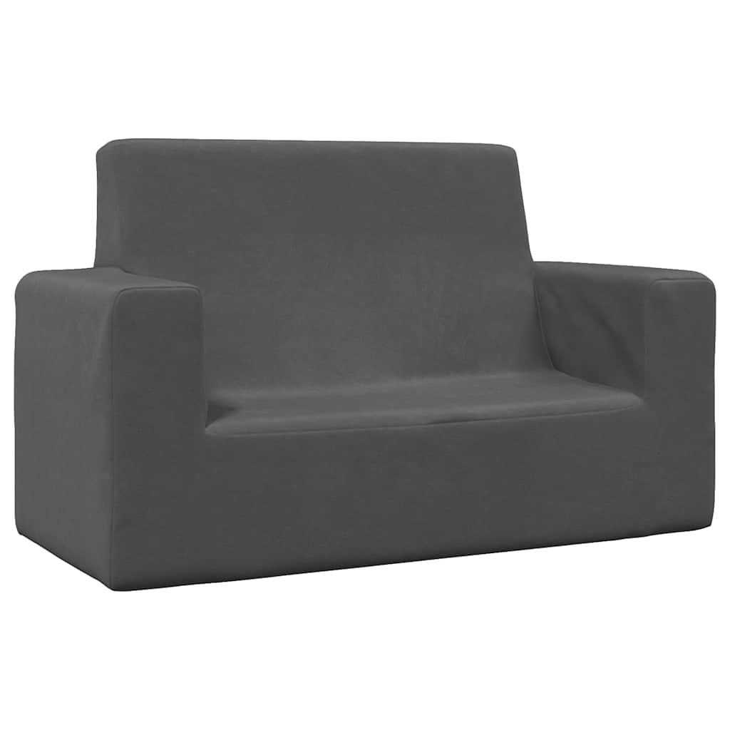 Cama Infantil Felpa Suave Gris