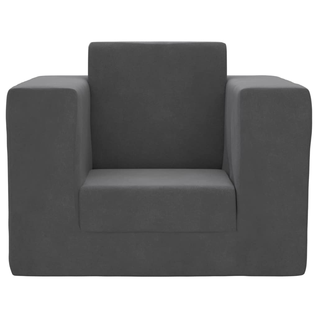 Cama Infantil Felpa Suave Gris