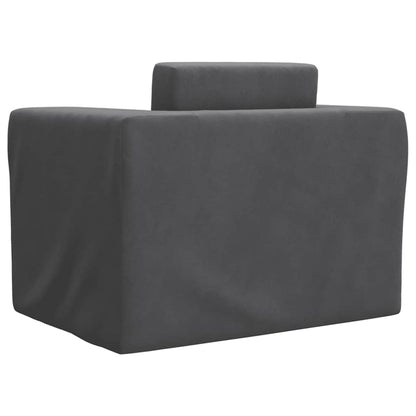 Cama Infantil Felpa Suave Gris