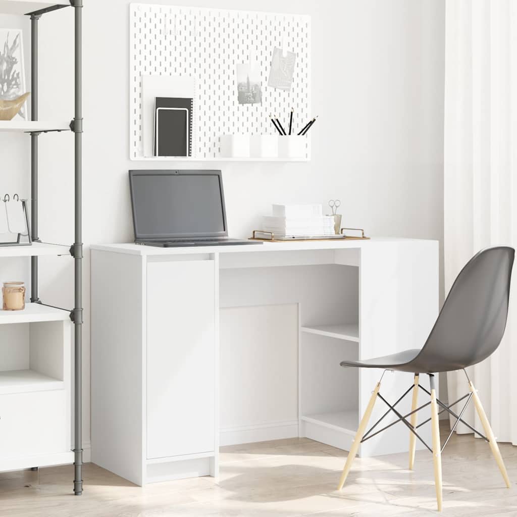 Escritorio Sonoma Gris 120X42X76 Cm Madera De Ingeniería
