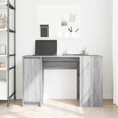 Escritorio Sonoma Gris 120X42X76 Cm Madera De Ingeniería
