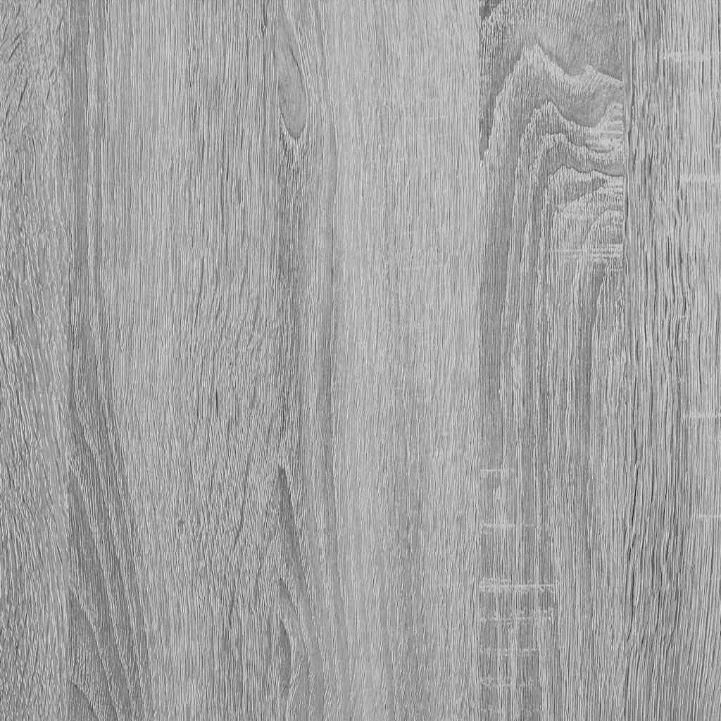 Escritorio Sonoma Gris 120X42X76 Cm Madera De Ingeniería