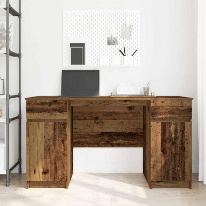 Escritorio Madera De Ingeniería 140 X 49 X 76 Cm