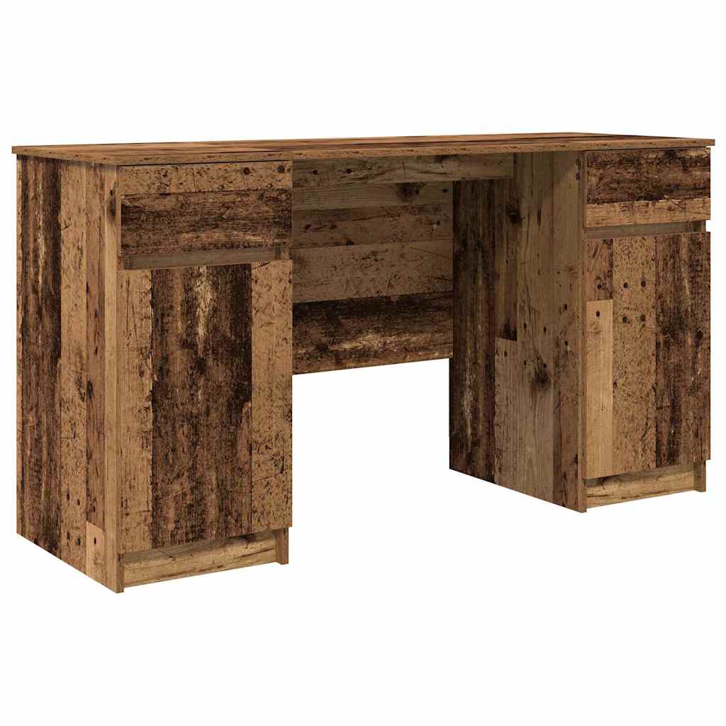 Escritorio Madera De Ingeniería 140 X 49 X 76 Cm