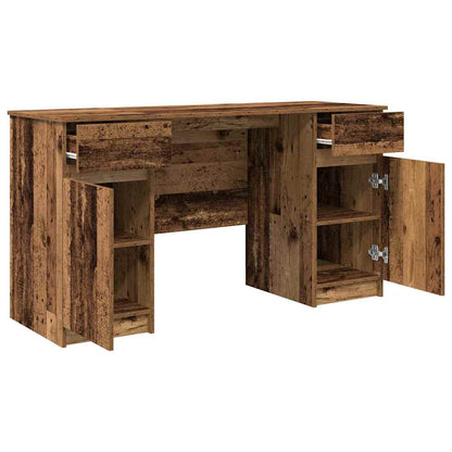 Escritorio Madera De Ingeniería 140 X 49 X 76 Cm