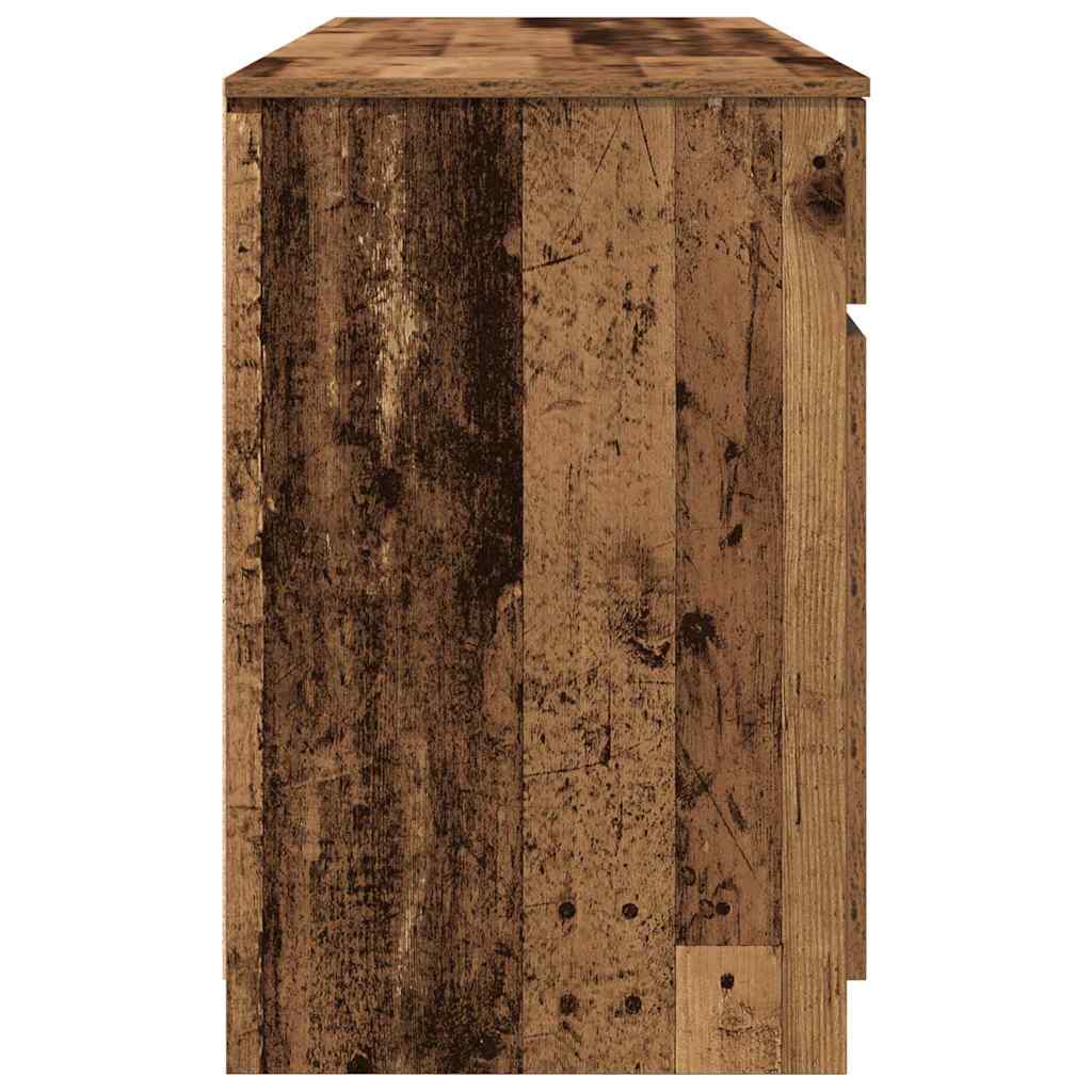 Escritorio Madera De Ingeniería 140 X 49 X 76 Cm