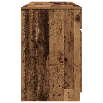 Escritorio Madera De Ingeniería 140 X 49 X 76 Cm