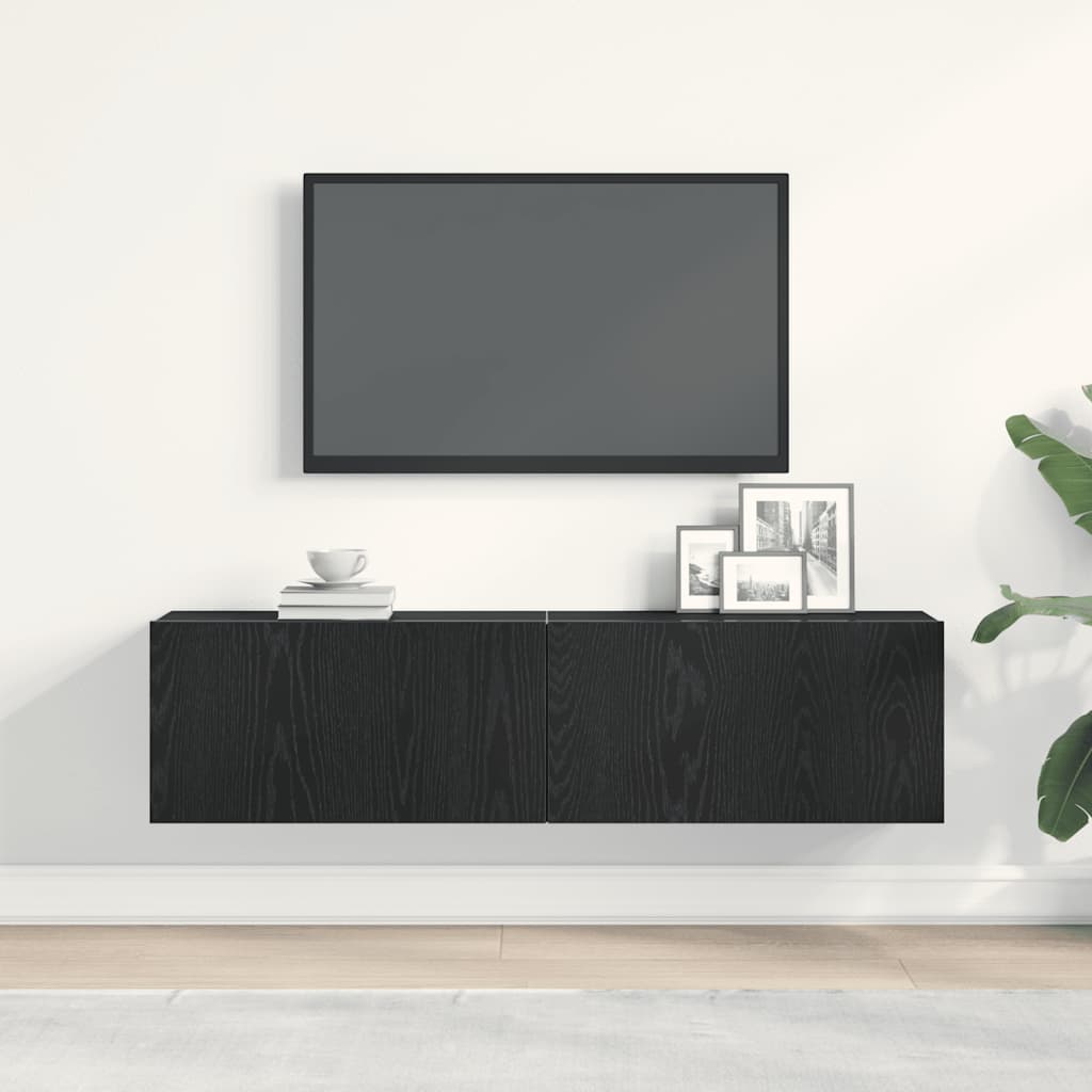 Mueble De Tv De Madera De 120X30X30,5 Cm
