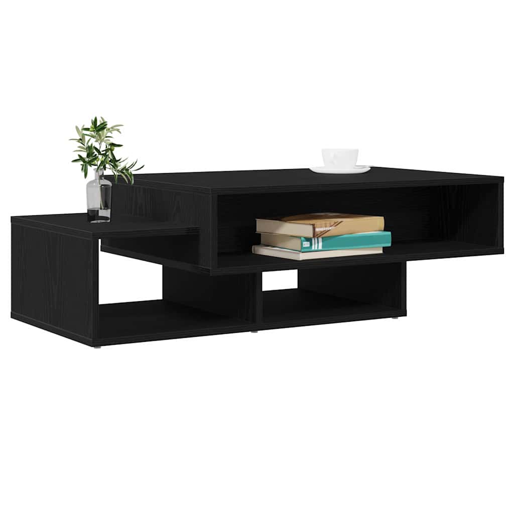 Mesa De Centro De Madera De 105X55X32 Cm