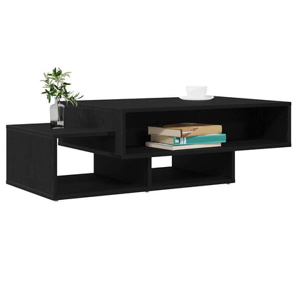 Mesa De Centro De Madera De 105X55X32 Cm