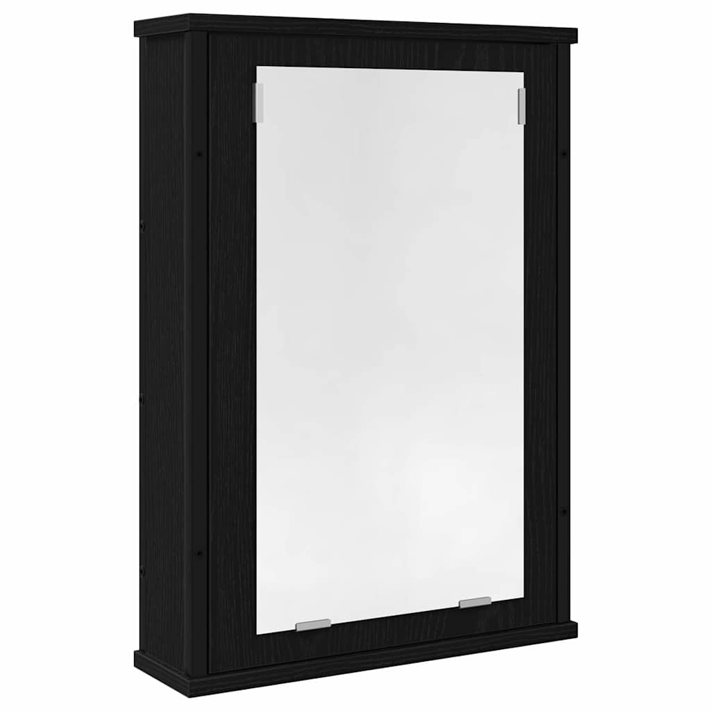 Armario Con Espejo Para Baño De Madera 42X12X60 Cm