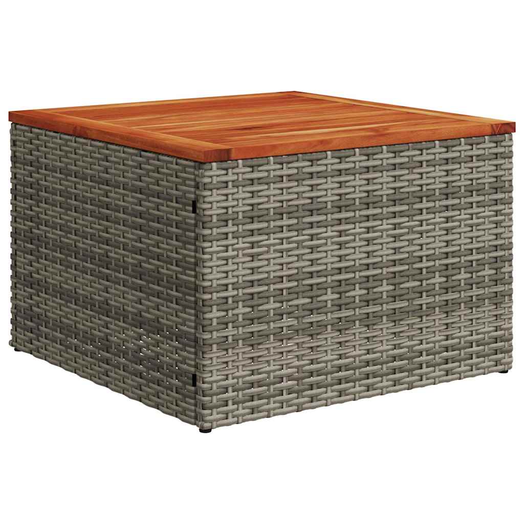 Set De Sofás De Jardín Y Cojines 8 Piezas Ratán Sintético
