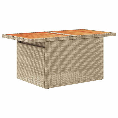 Juego De Sofás Jardín Con Cojines 6 Pzas Ratán Sintético Beige