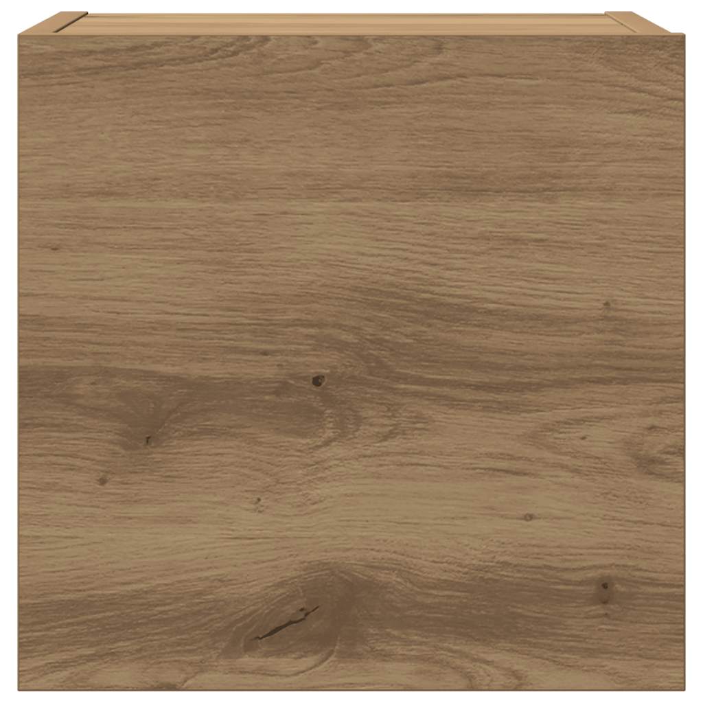 Mueble Para Tv De Pared Madera Contrachapada Artesanal 6 Piezas