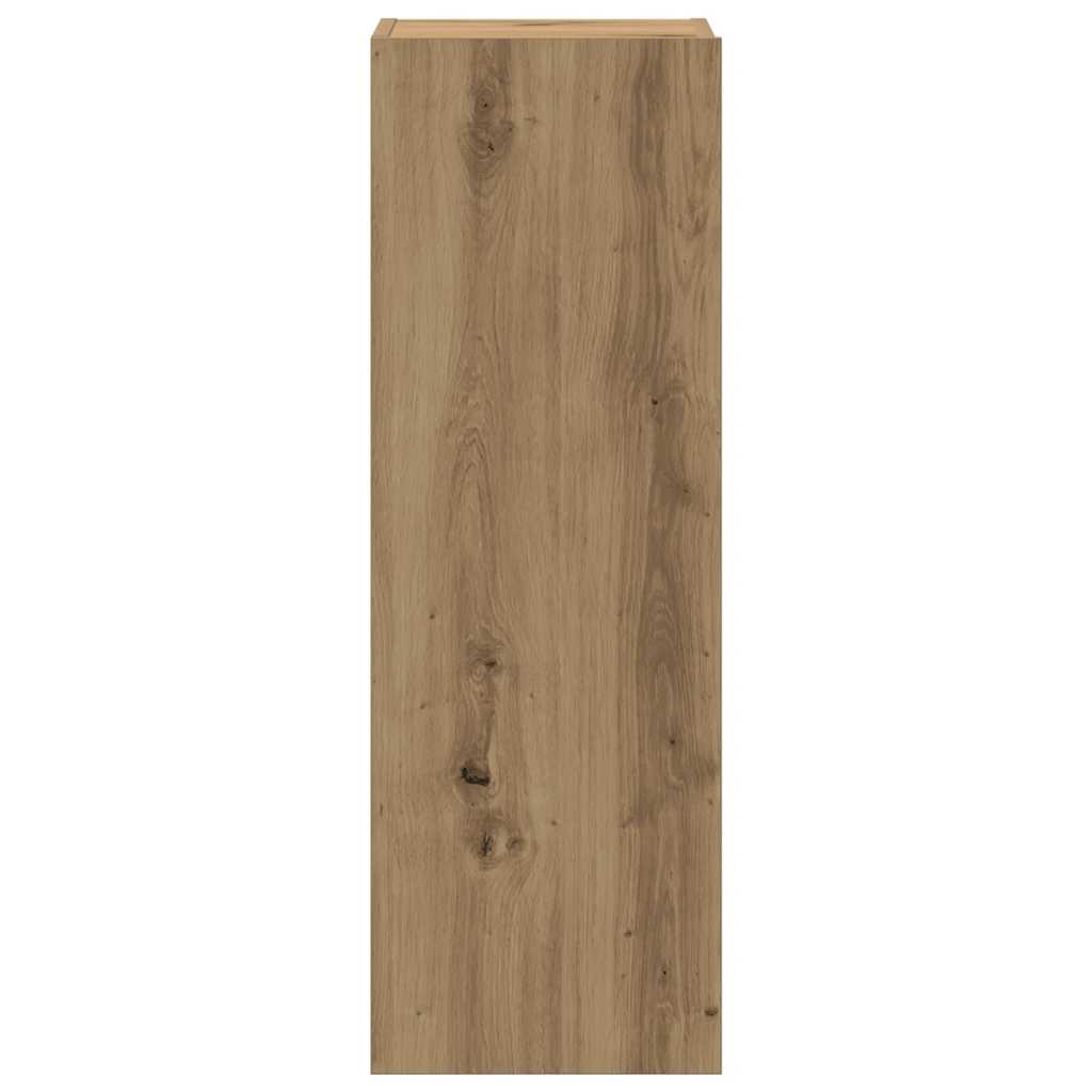 Mueble Para Tv De Pared Madera Contrachapada Artesanal 5 Piezas