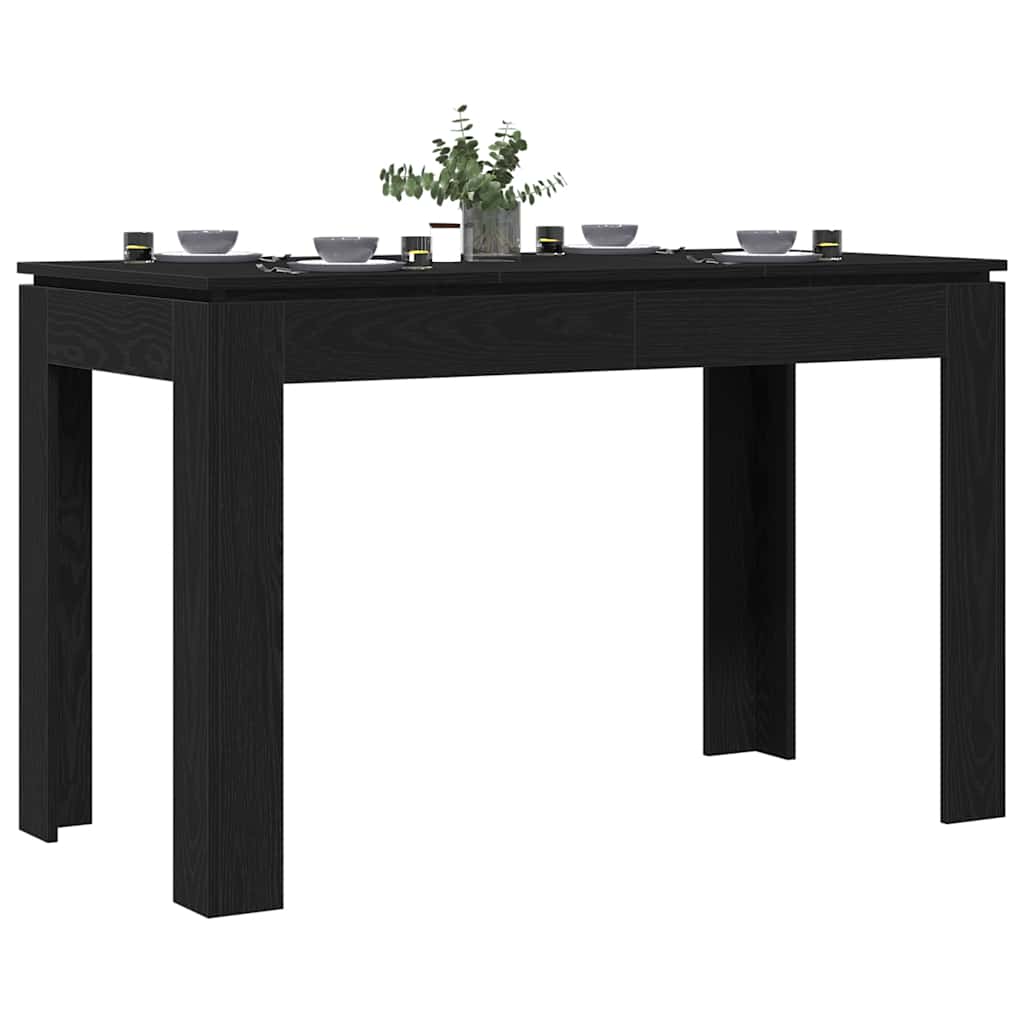 Mesa De Comedor De De 120X60X76 Cm, Fabricada En Madera De Ingeniería