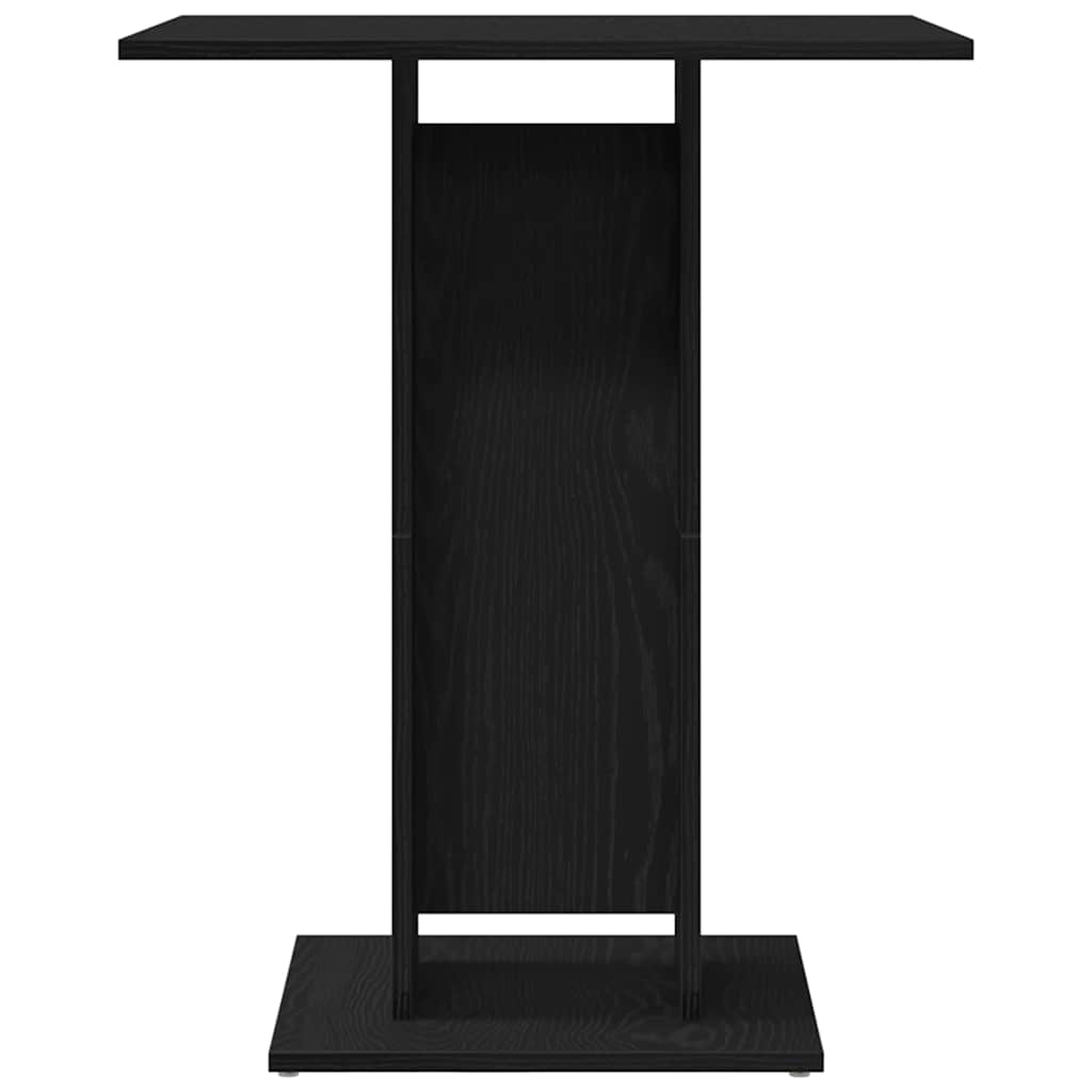 Mesa De Bistró De De 60X60X75 Cm, Fabricada En Madera De Ingeniería