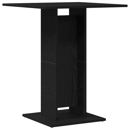 Mesa De Bistró De De 60X60X75 Cm, Fabricada En Madera De Ingeniería