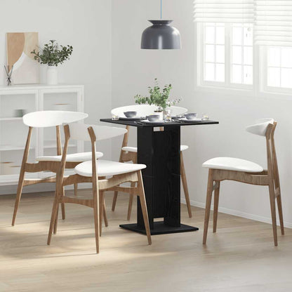 Mesa De Bistró De De 60X60X75 Cm, Fabricada En Madera De Ingeniería