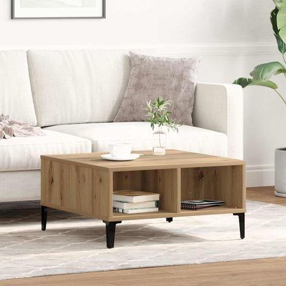 Mesa De Centro Madera Contrachapada 60X60X30 Cm