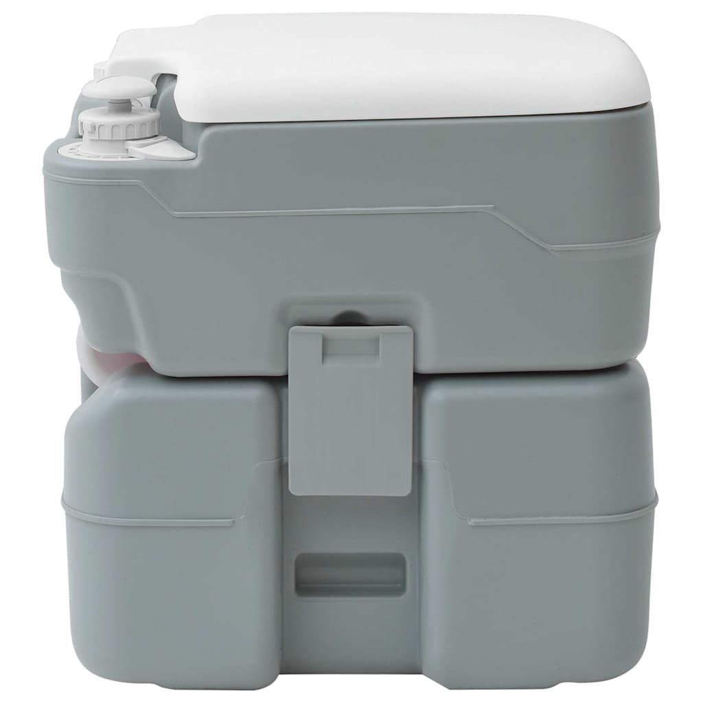 Inodoro De Camping Gris 41,5 X 36,5 X 42 Cm