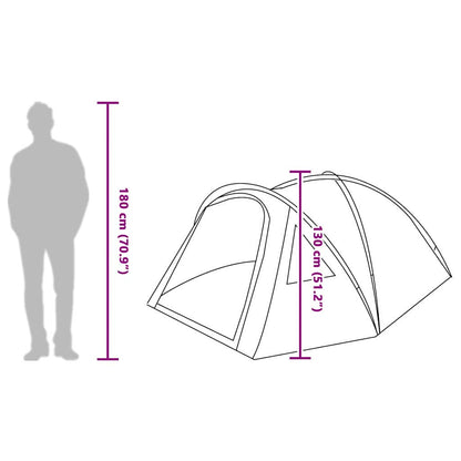 Tienda De Camping 4 Personas 308 X 268 X 130 Cm
