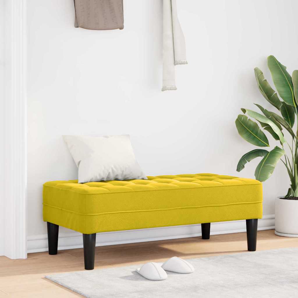 Banco Con Cojín 113 X 57 X 39 Cm Terciopelo