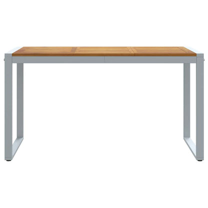 Mesa De Jardín Madera De Acacia Sólida