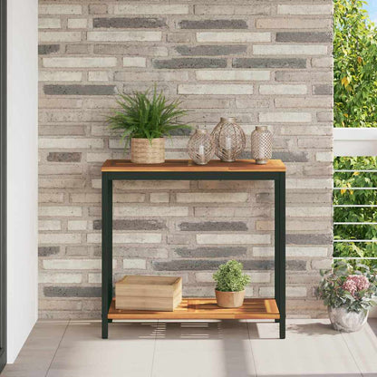 Mesa De Exterior Con Estante