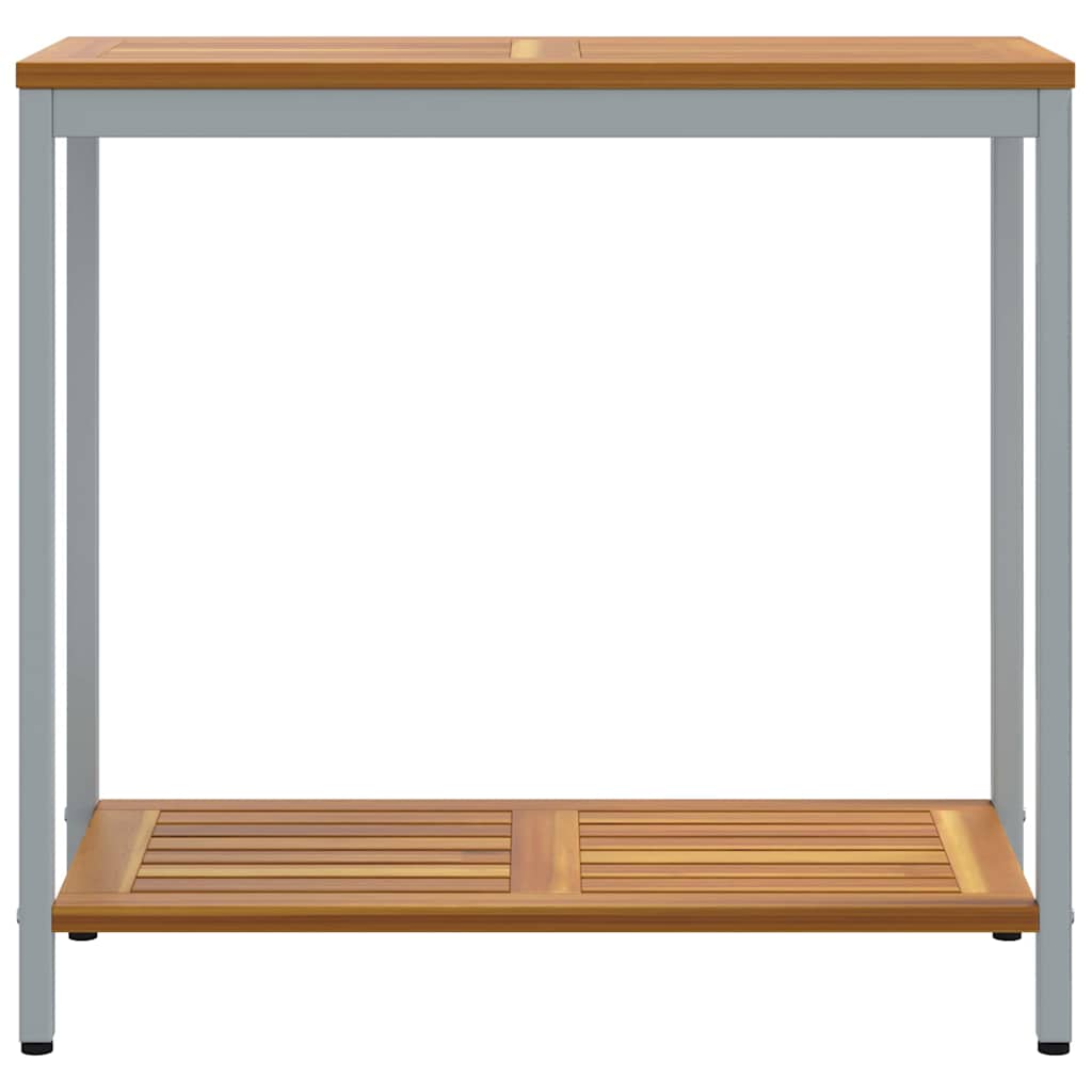 Mesa De Exterior Con Estante