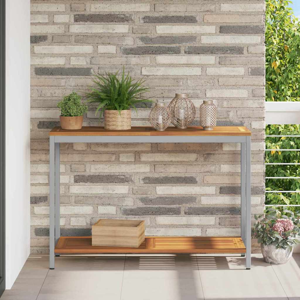 Mesa De Exterior Con Estante