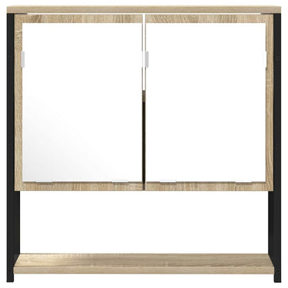Espejo De Baño Con Estante Con Espejo Beige 60 X 16 X 60 Cm