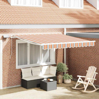 Toldo Retráctil Manual Con Led