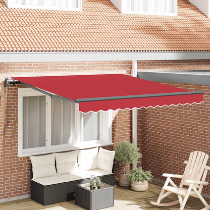 Toldo Retráctil Automático Gris