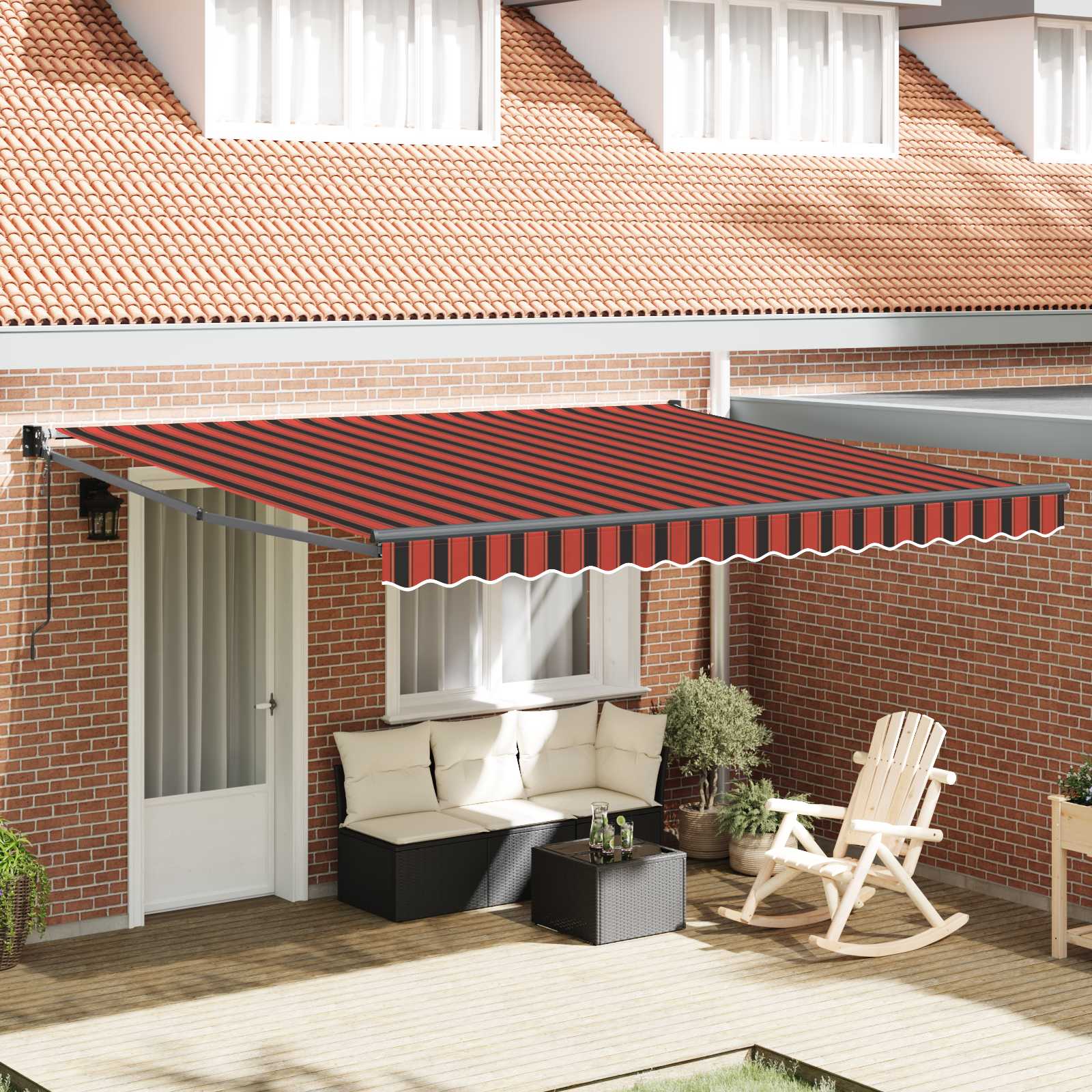Toldo Retráctil Automático 400X300 Cm