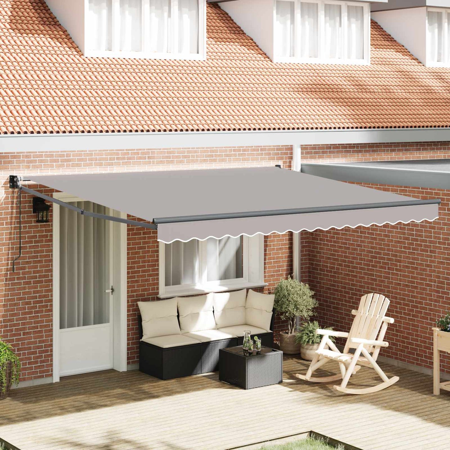 Toldo Retráctil Automático 400X300 Cm