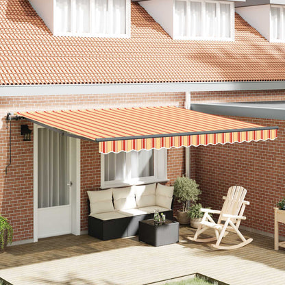 Toldo Retráctil Automático Gris