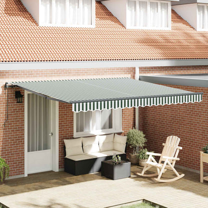 Toldo Retráctil Automático Gris