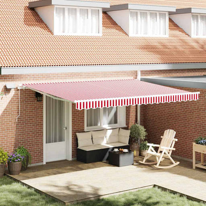 Toldo Retráctil Manual Con Led