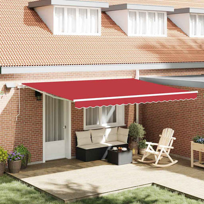 Toldo Retráctil Manual Con Led