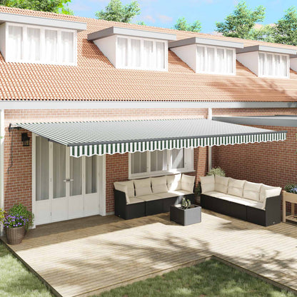 Toldo Retráctil Automático Gris